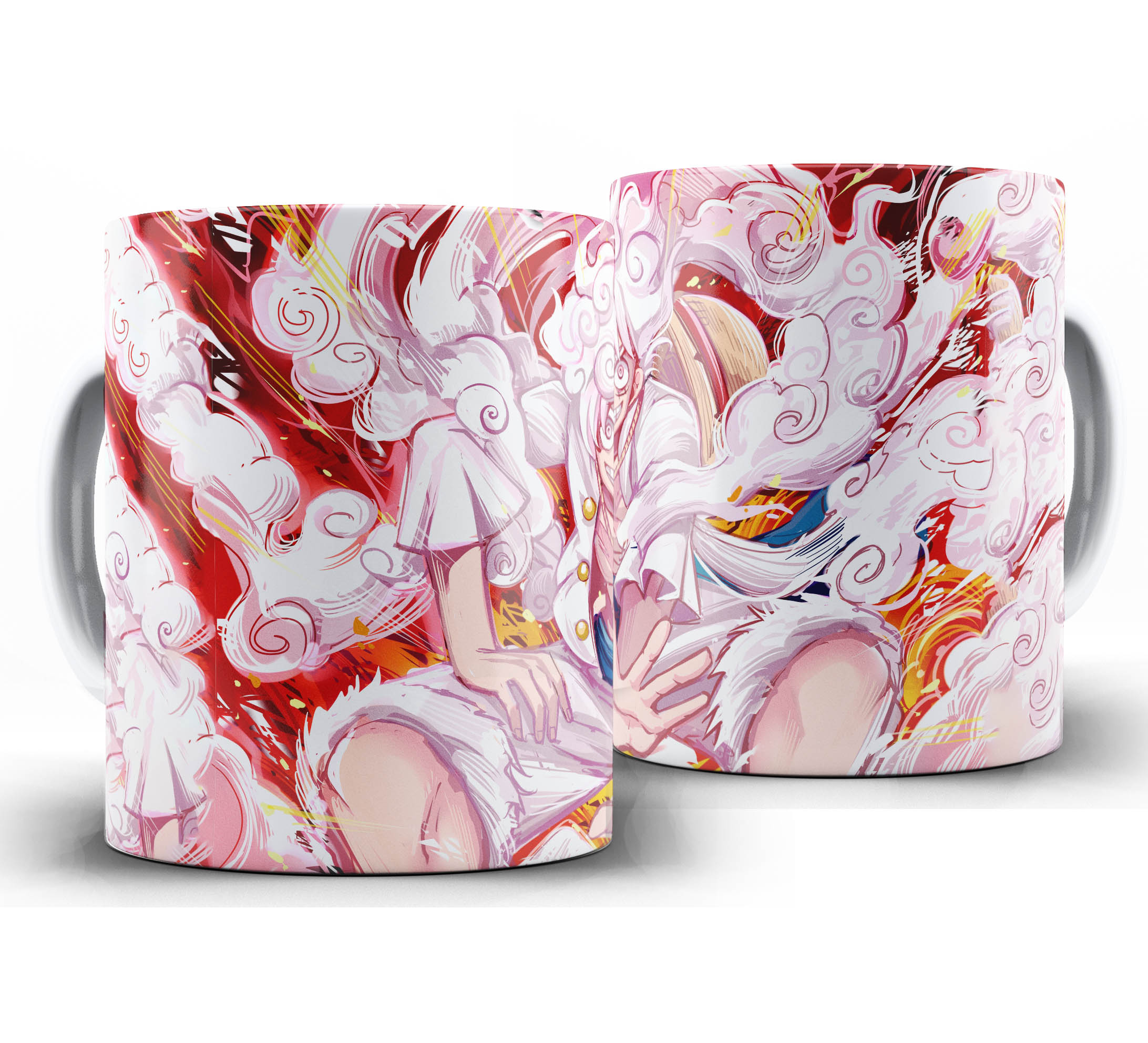 Caneca Anime - One Piece W1 -  Luffy Gear 5 Remaster